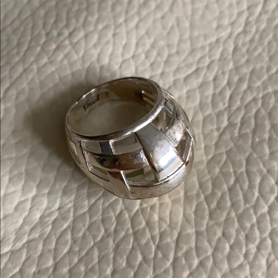 Fossil Statement Ring